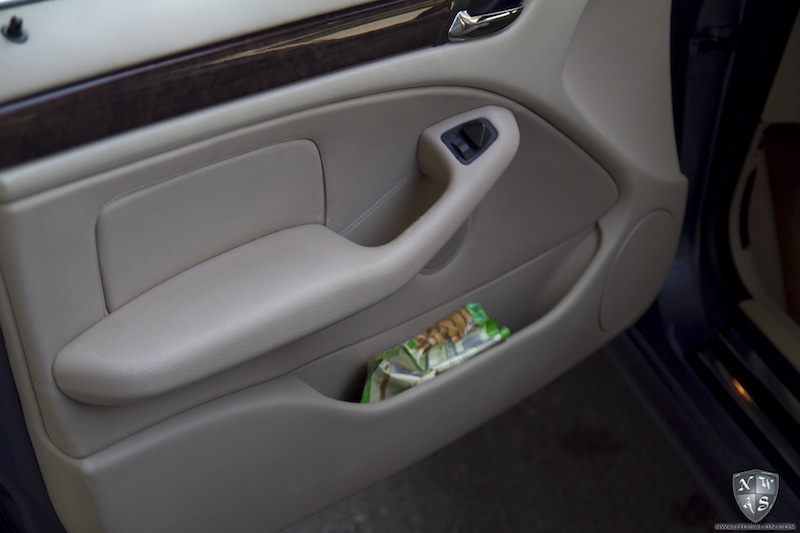 Interior Detail with Leather Restoration and Ozone Treatment on BMW